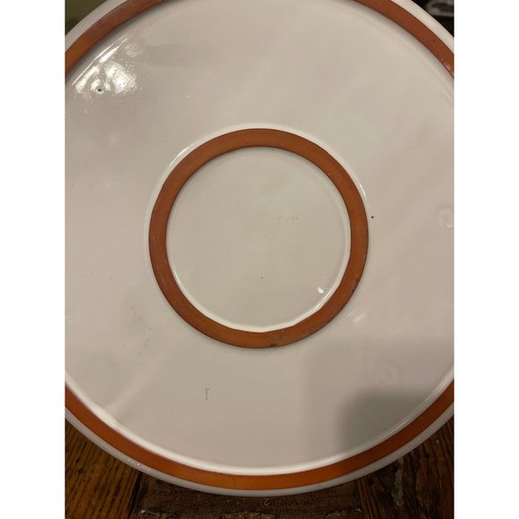 Vintage Italian Majolica Red Clay Pottery Plate Signed Cellini - Picture 8 of 9
